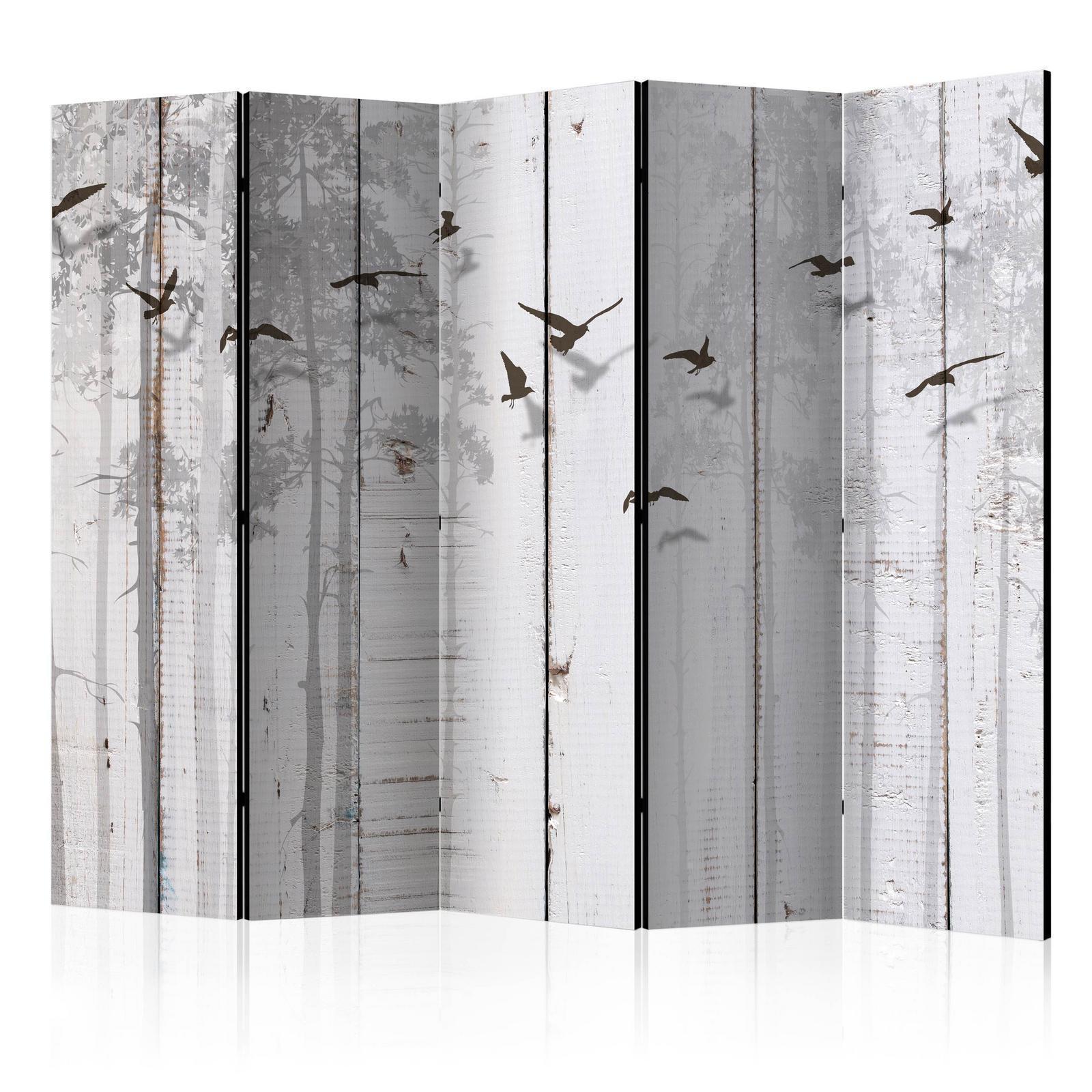 Paravent - Birds on Boards II Artgeist