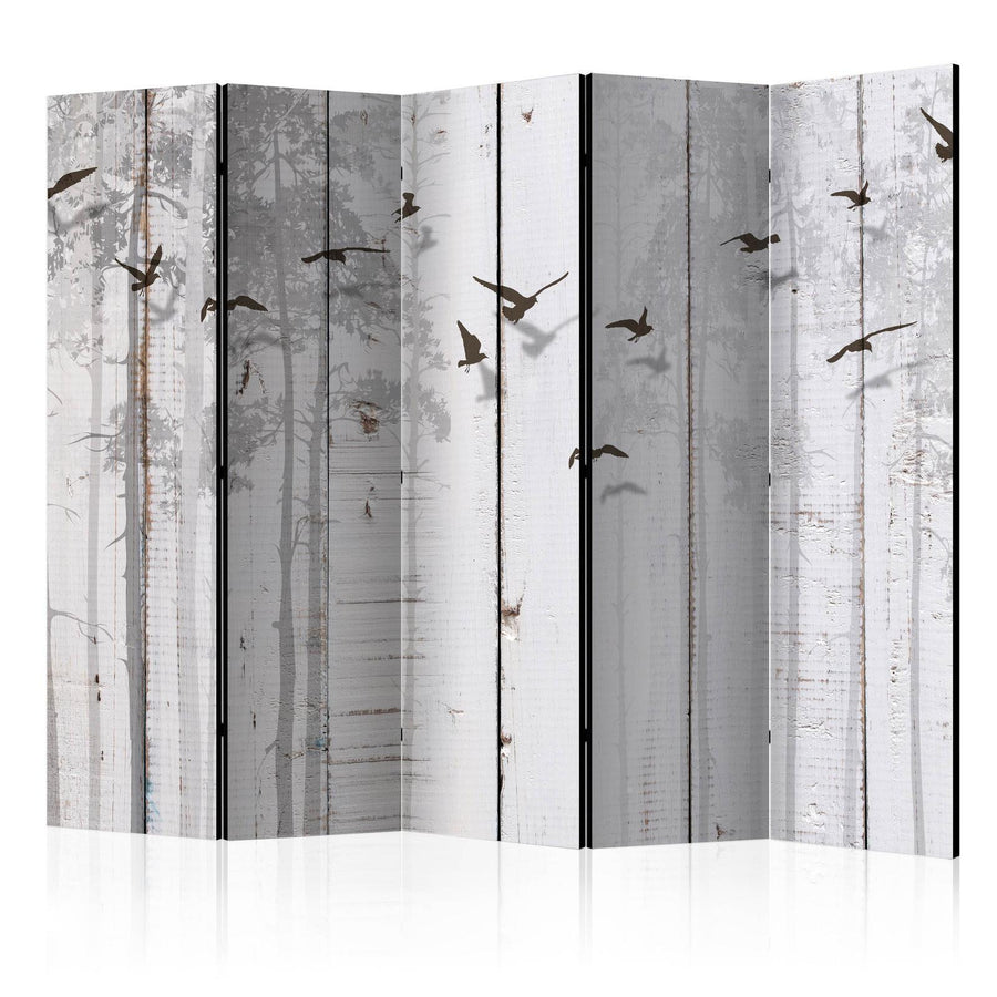 Paravent - Birds on Boards II Artgeist