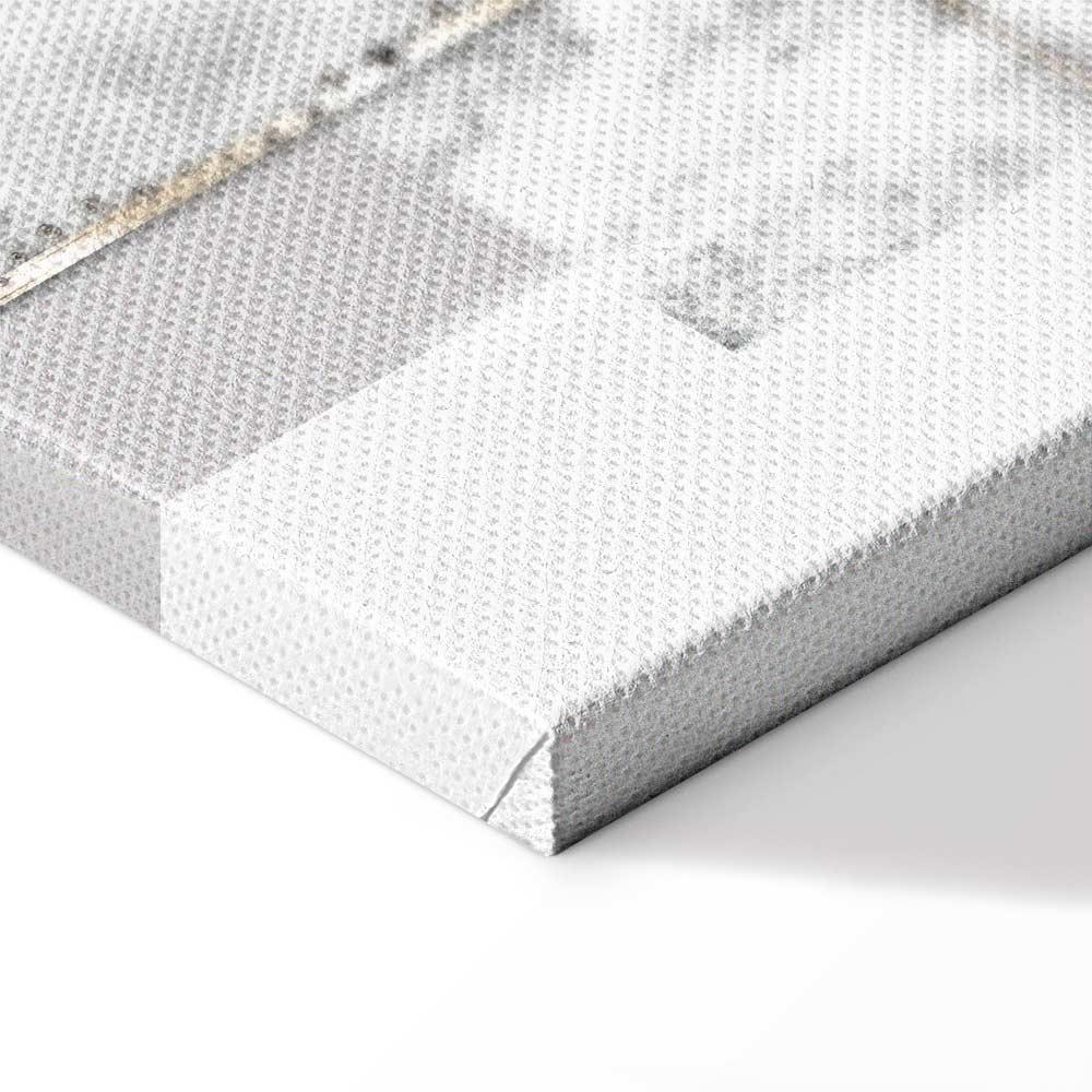 Leinwandbild - Silver Tree (1 Part) Vertical