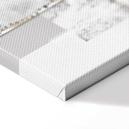 Leinwandbild - Silver Tree (1 Part) Vertical