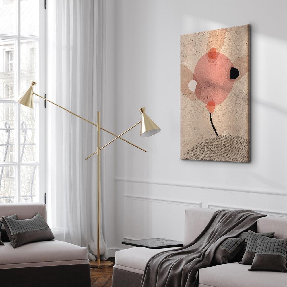 Leinwandbild - Windmill on the Hill (1 Part) Vertical