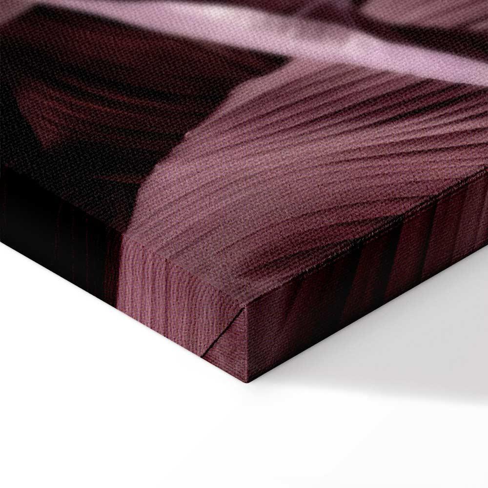 Leinwandbild - Velvet Leaves (1 Part) Vertical