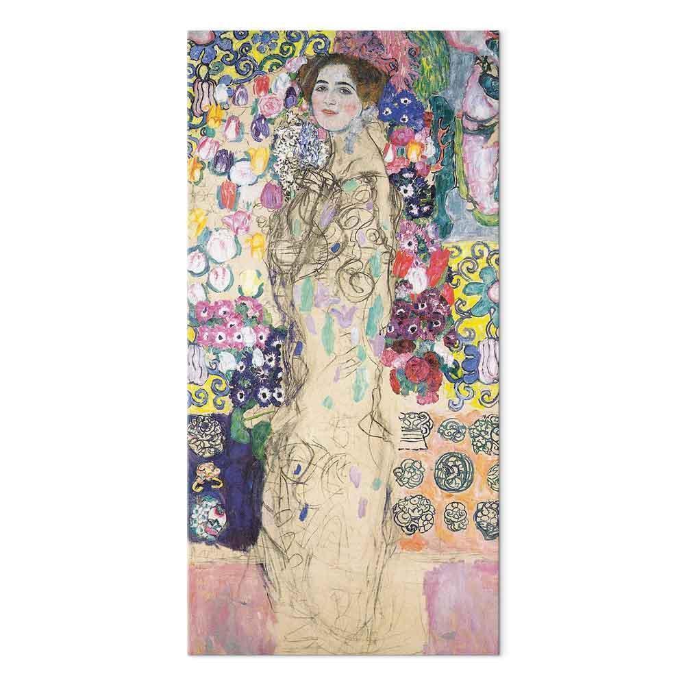 Leinwandbild - Gustav Klimt – Portrait of Maria Munk