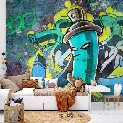 Fototapete - Graffiti maker Artgeist