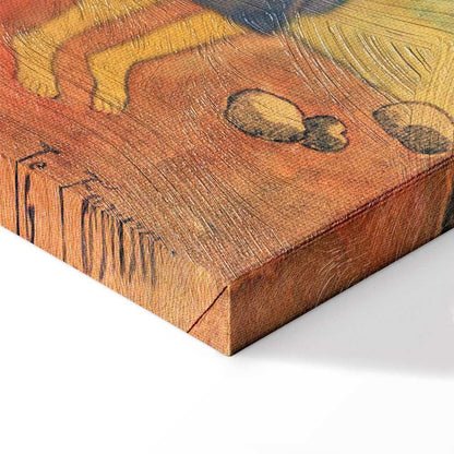 Leinwandbild - Paul Gauguin – Te faruru