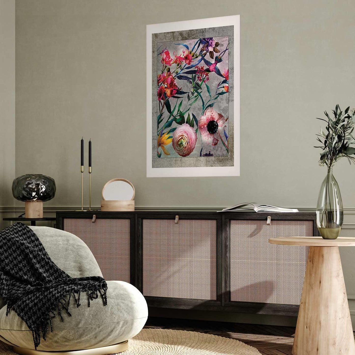Poster - Rustic Flowers Artgeist