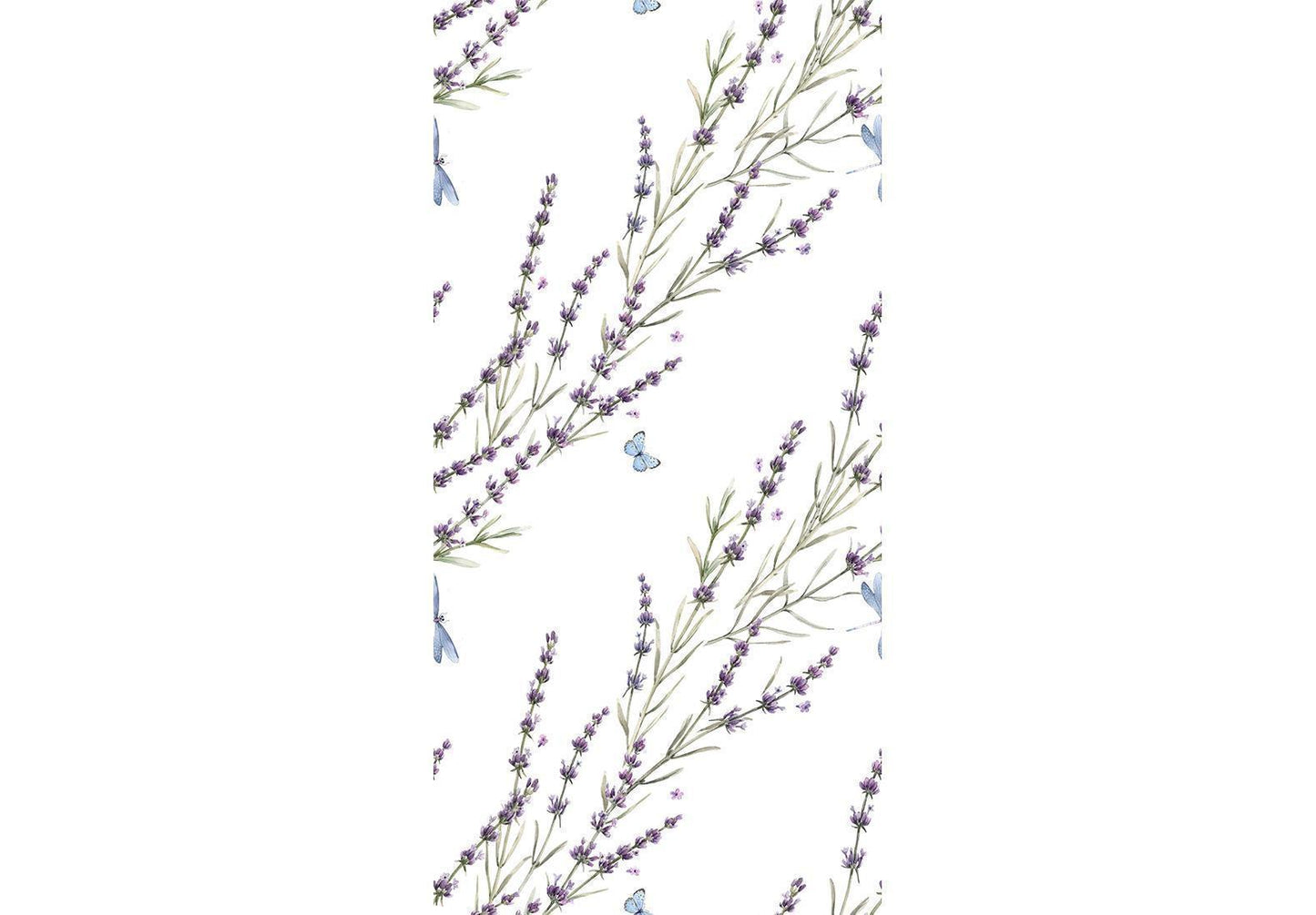 Tapete - Butterflies Among the Lavender Artgeist