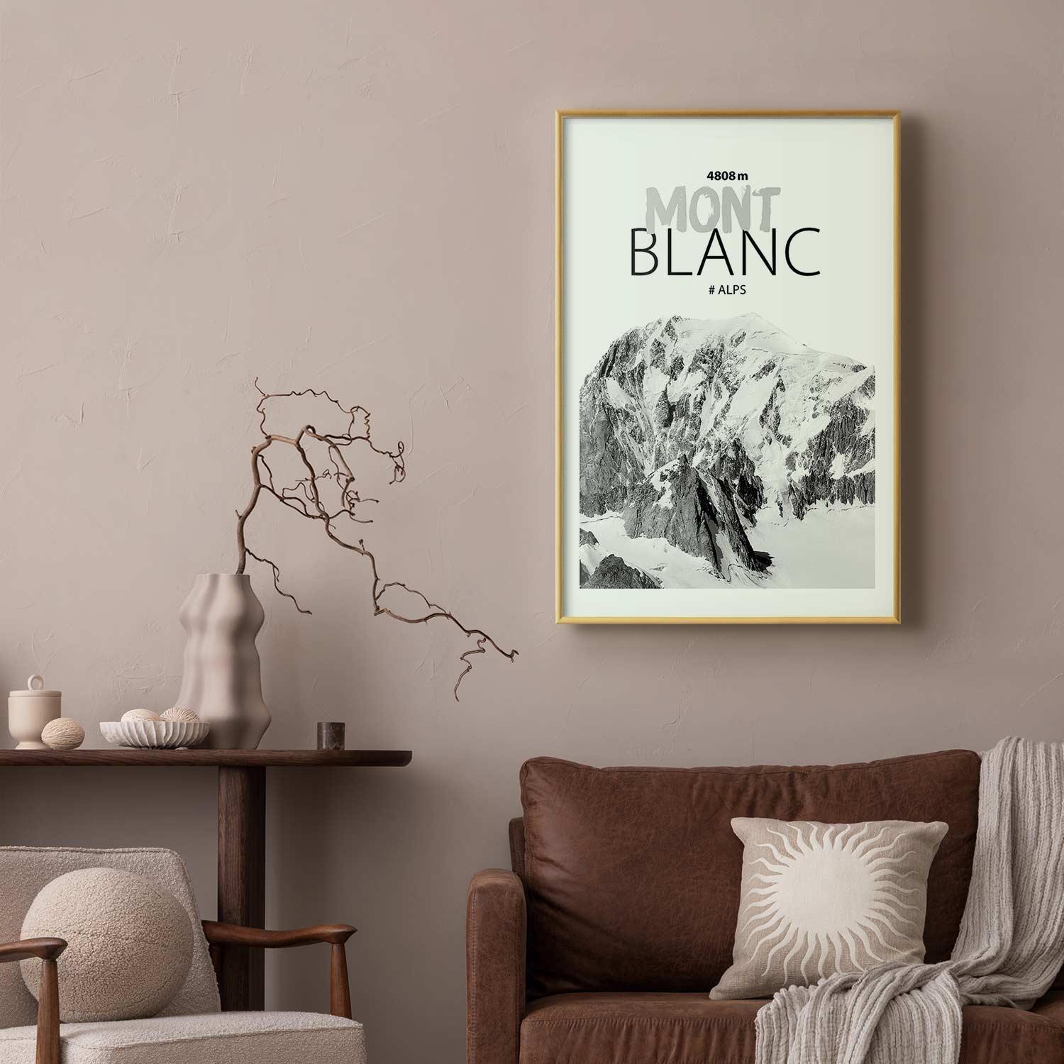 Poster - Mont Blanc Artgeist