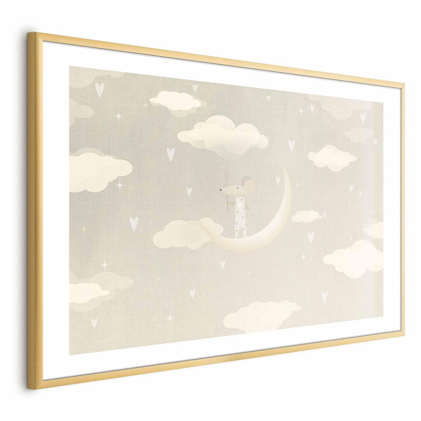 Poster - Mouse on the Moon Artgeist