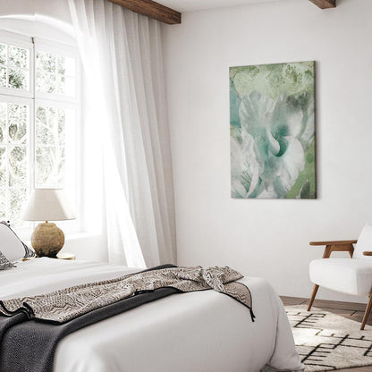 Leinwandbild - Mint Fog (1 Part) Vertical