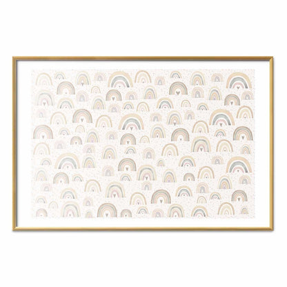 Poster - Rainbows and Hearts