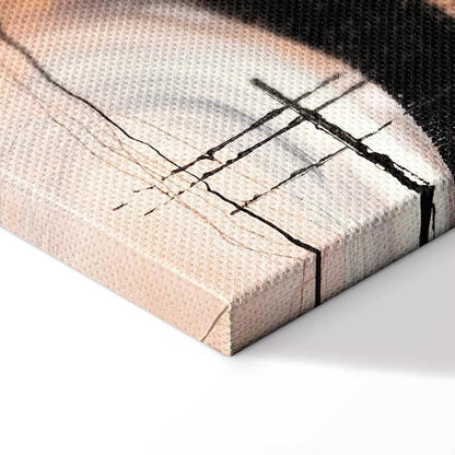 Leinwandbild - Art of Shapes (1-part) - Hand-Painted Abstract Artwork