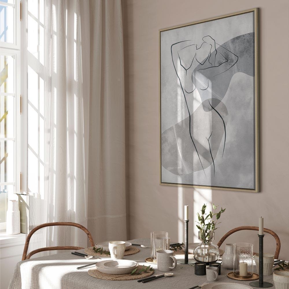 Leinwandbild - Resting Muse (1 Part) Vertical