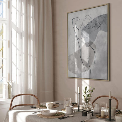 Leinwandbild - Resting Muse (1 Part) Vertical