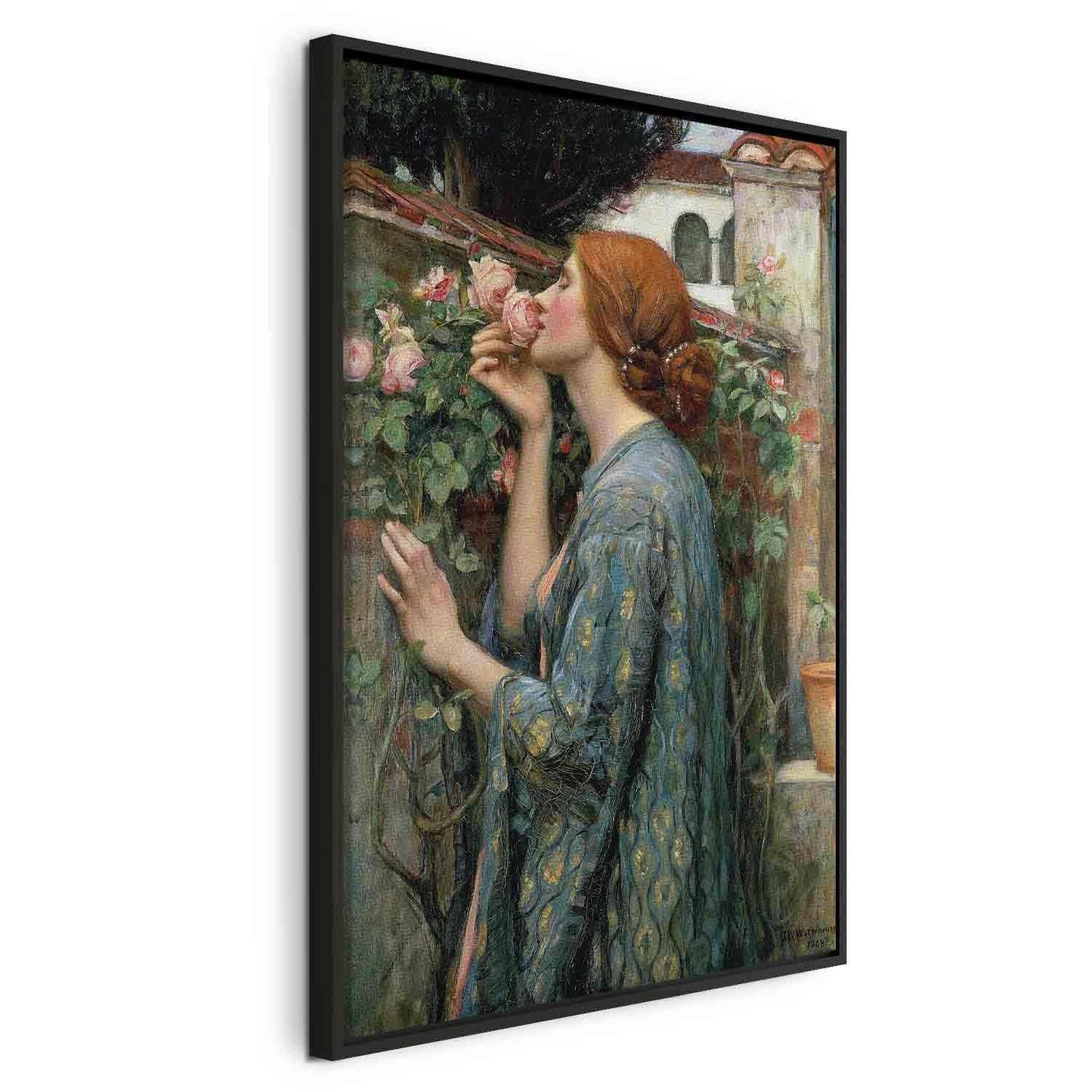 Leinwandbild - John William Waterhouse – The Soul of the Rose