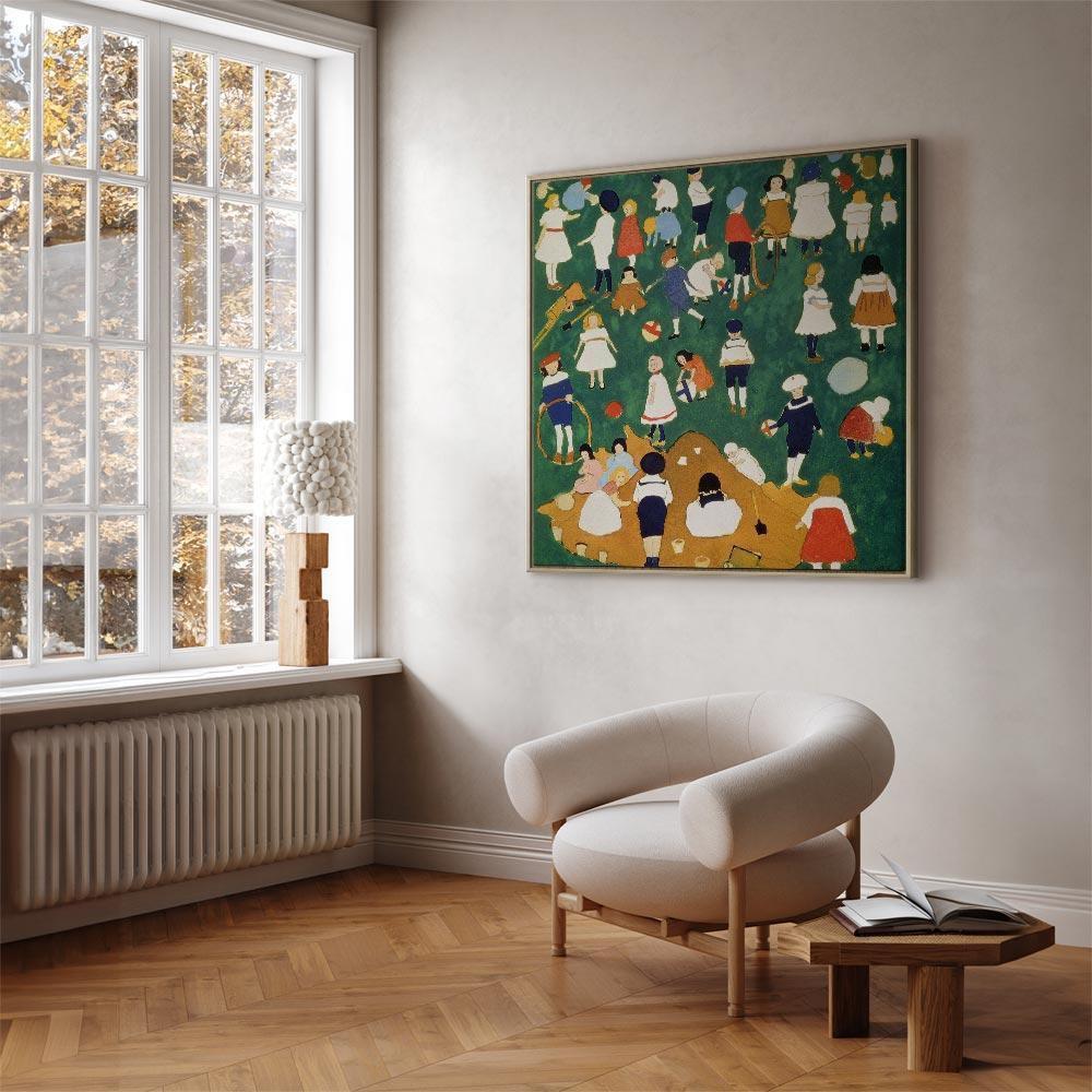 Leinwandbild - Kazimir Malevich – Children