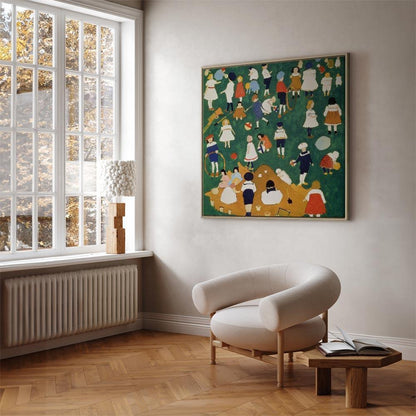 Leinwandbild - Kazimir Malevich – Children