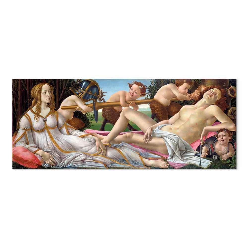 Leinwandbild - Sandro Botticelli – Venus and Mars