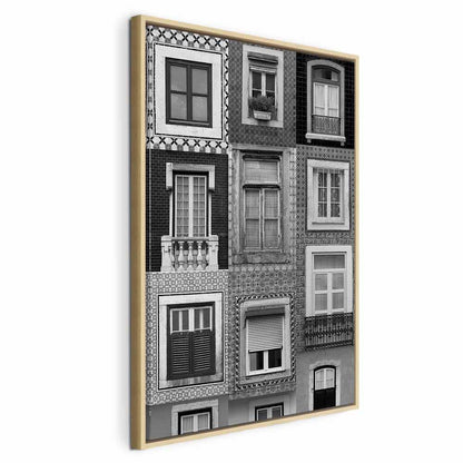 Leinwandbild - Patterned Windows (1 Part) Vertical