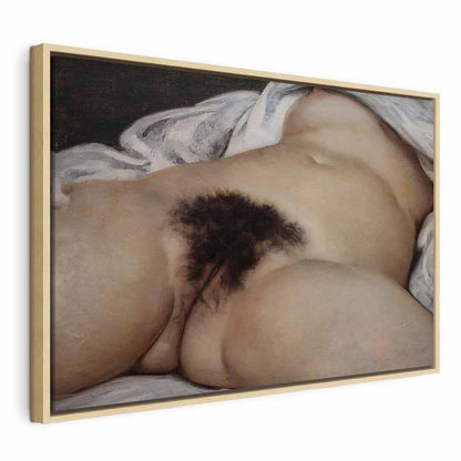 Leinwandbild - Gustave Courbet – The Origin of the World