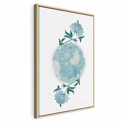 Leinwandbild - Floral Planet (1 Part) Vertical