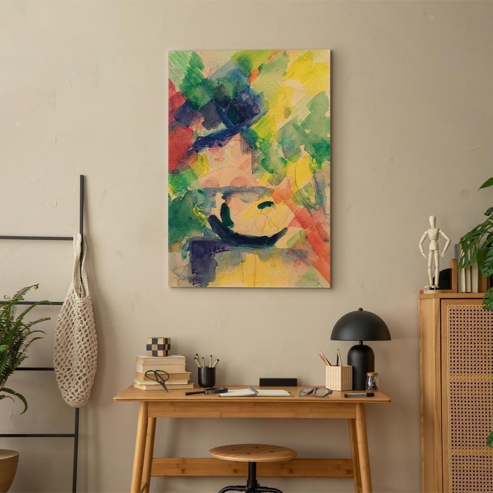 Leinwandbild - August Macke – Couple in the Boat