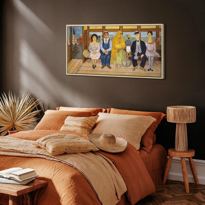 Leinwandbild - Frida Kahlo – The Bus