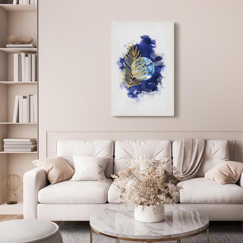 Leinwandbild - Magic Plant (1 Part) Vertical