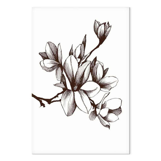 Leinwandbild - Renaissance Magnolias (1 Part) Vertical