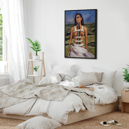 Leinwandbild - Frida Kahlo – The Broken Column