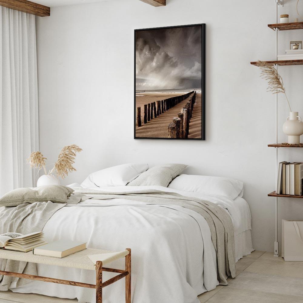 Leinwandbild - Prospect of Hope (1 Part) Vertical