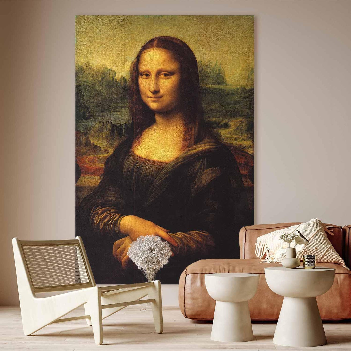 Wandbild XXL - Leonardo da Vinci – Mona Lisa