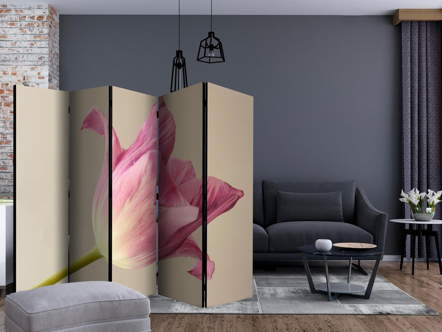 Paravent - Pink tulip II Artgeist