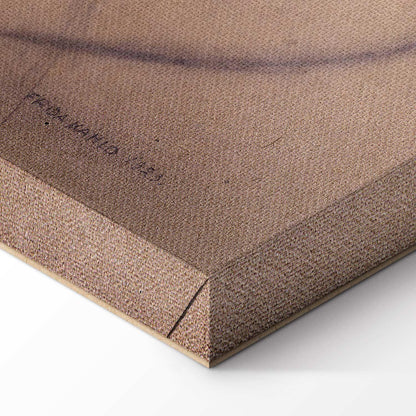 Leinwandbild - Frida Kahlo – Self-Portrait, 1929 (charcoal drawing)