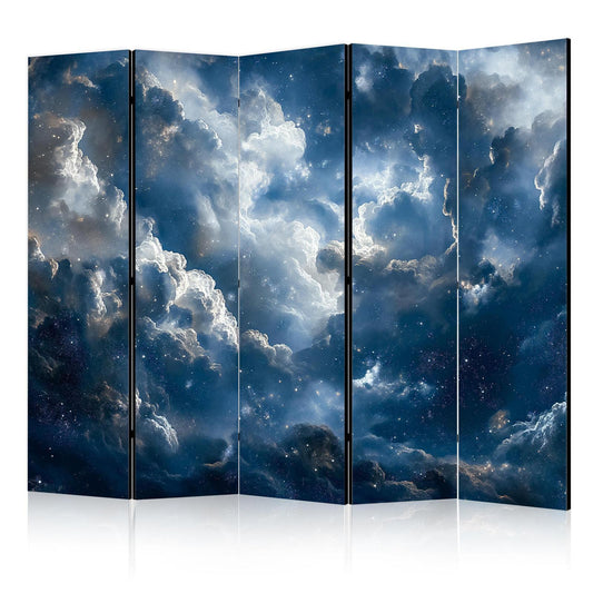 Paravent - Astronomical Wonders: Clouds and Stars in Harmonious Combination Artgeist