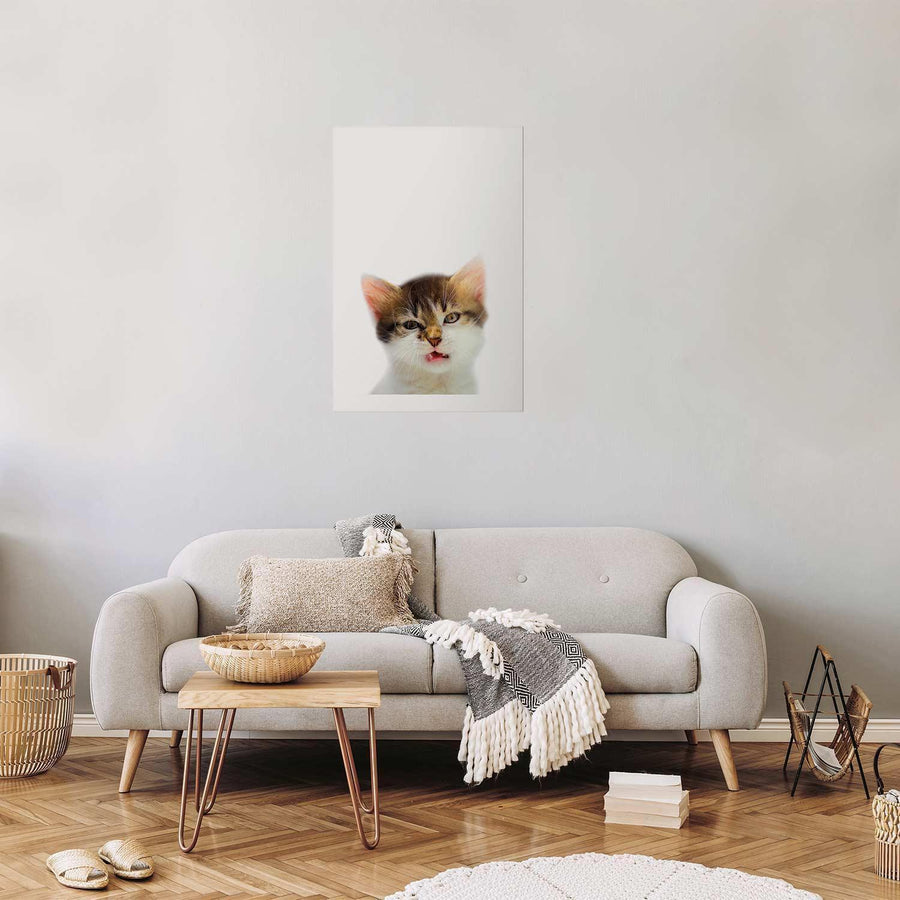 Poster - Annoyed Cat Artgeist
