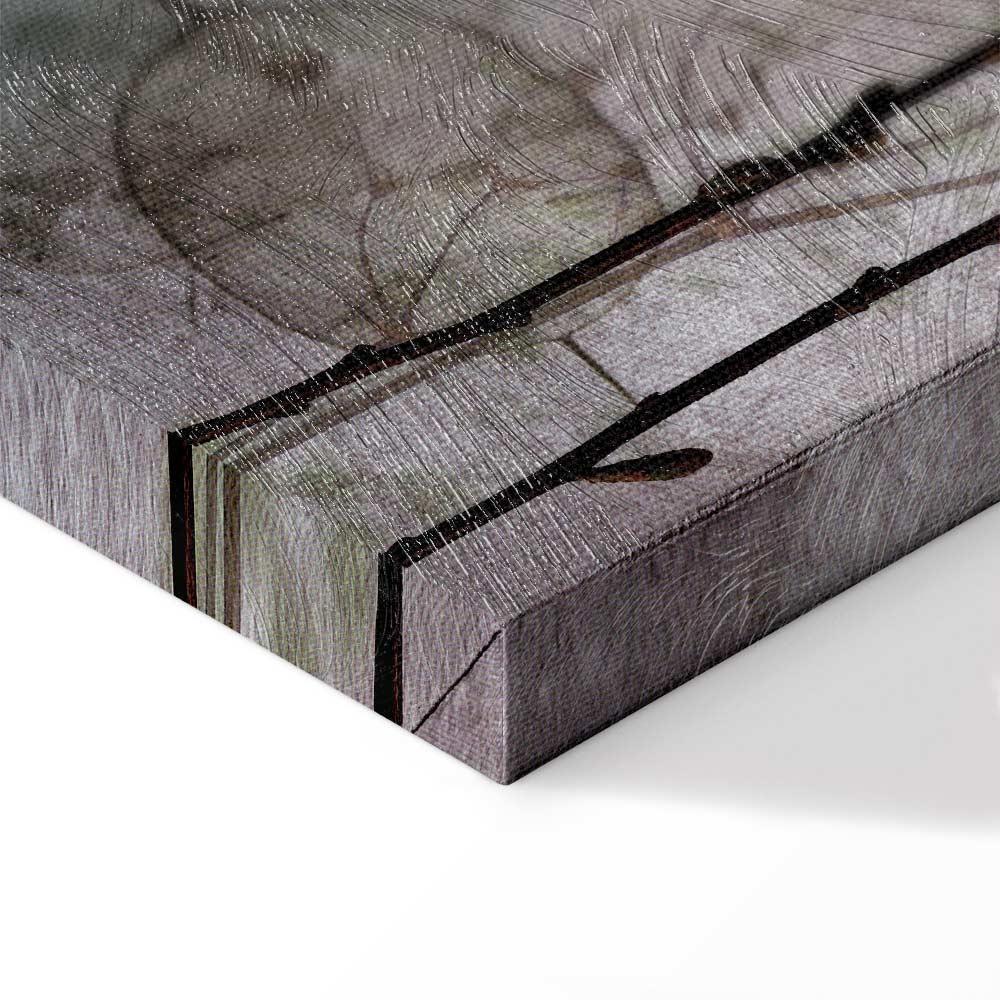 Leinwandbild - Lunaria Fruits (1 Part) Vertical