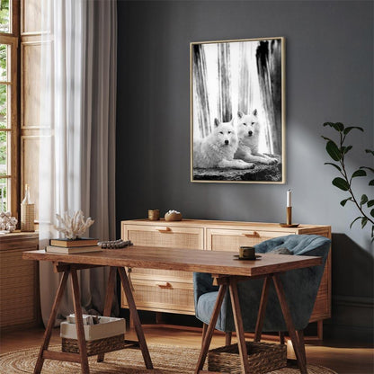 Leinwandbild - Forest Love (1 Part) Vertical