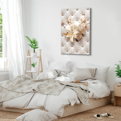 Leinwandbild - Diamond Lilies (1 Part) Vertical