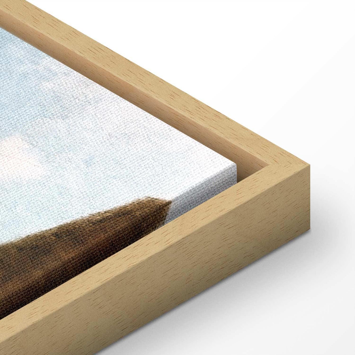 Leinwandbild - Carl Spitzweg – Im Dachstübchen