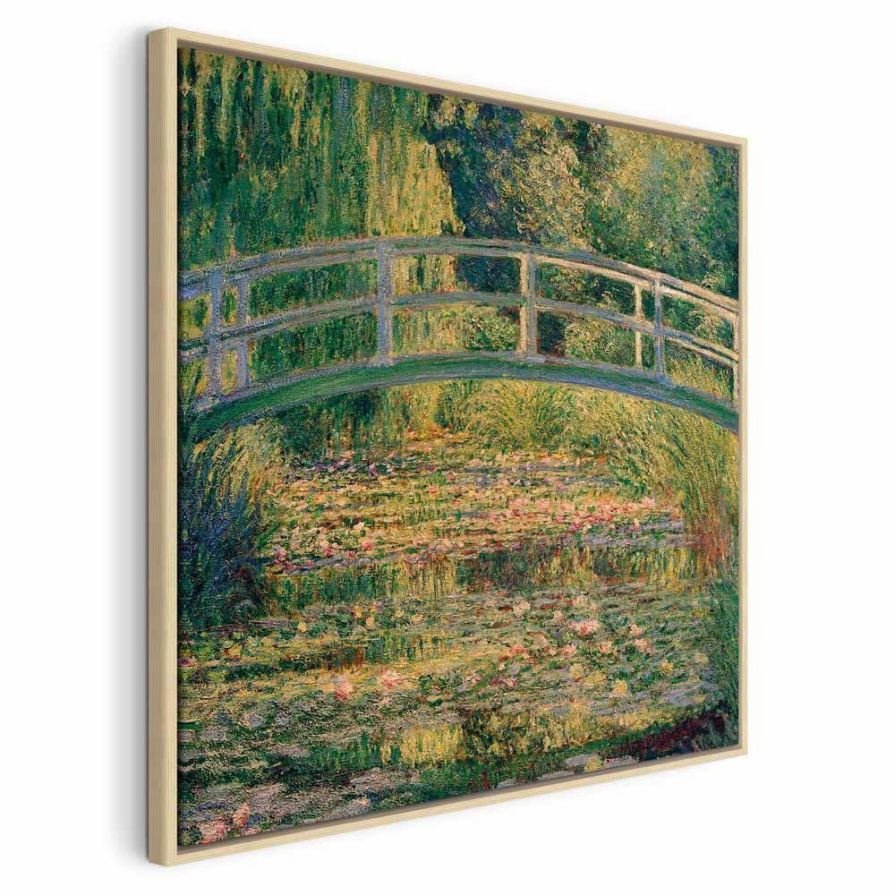 Leinwandbild - Claude Monet – Bridge over a Pond of Water Lilies