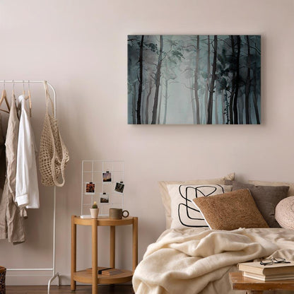 Leinwandbild - Hazy Forest (1 Part) Wide
