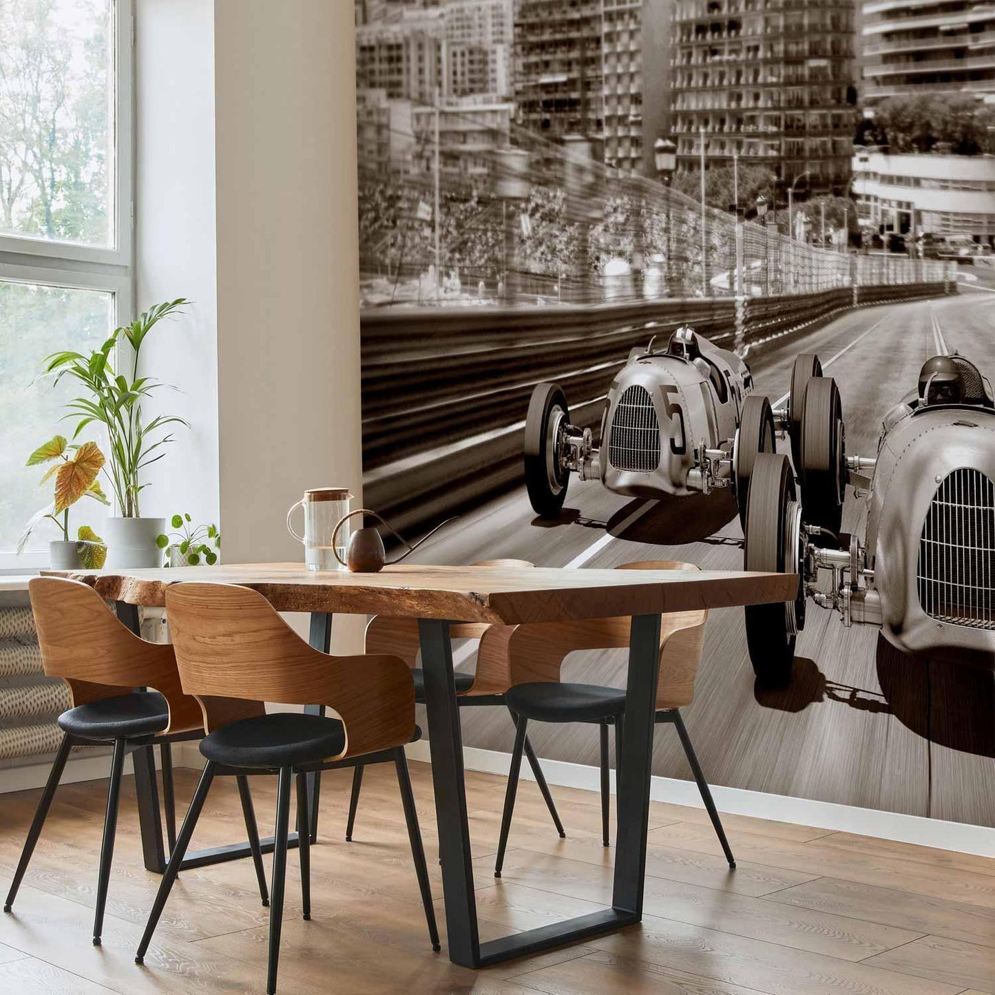 Fototapete - Retro Formula 1