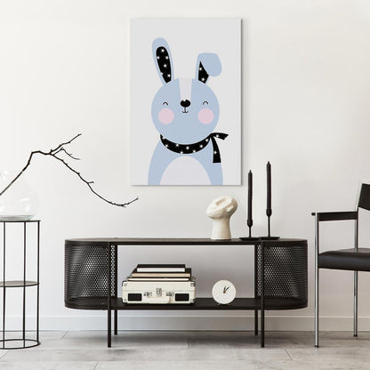 Leinwandbild - Brave Rabbit (1 Part) Vertical
