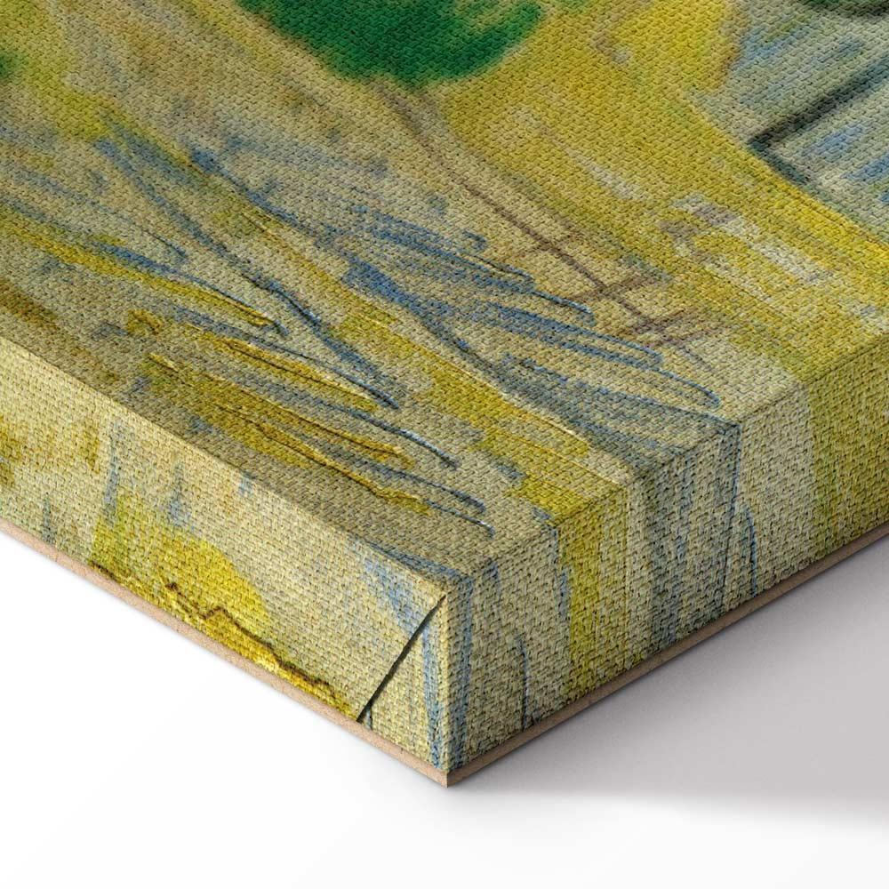 Leinwandbild - Vincent Van Gogh – Farms near Auvers