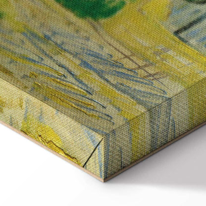 Leinwandbild - Vincent Van Gogh – Farms near Auvers