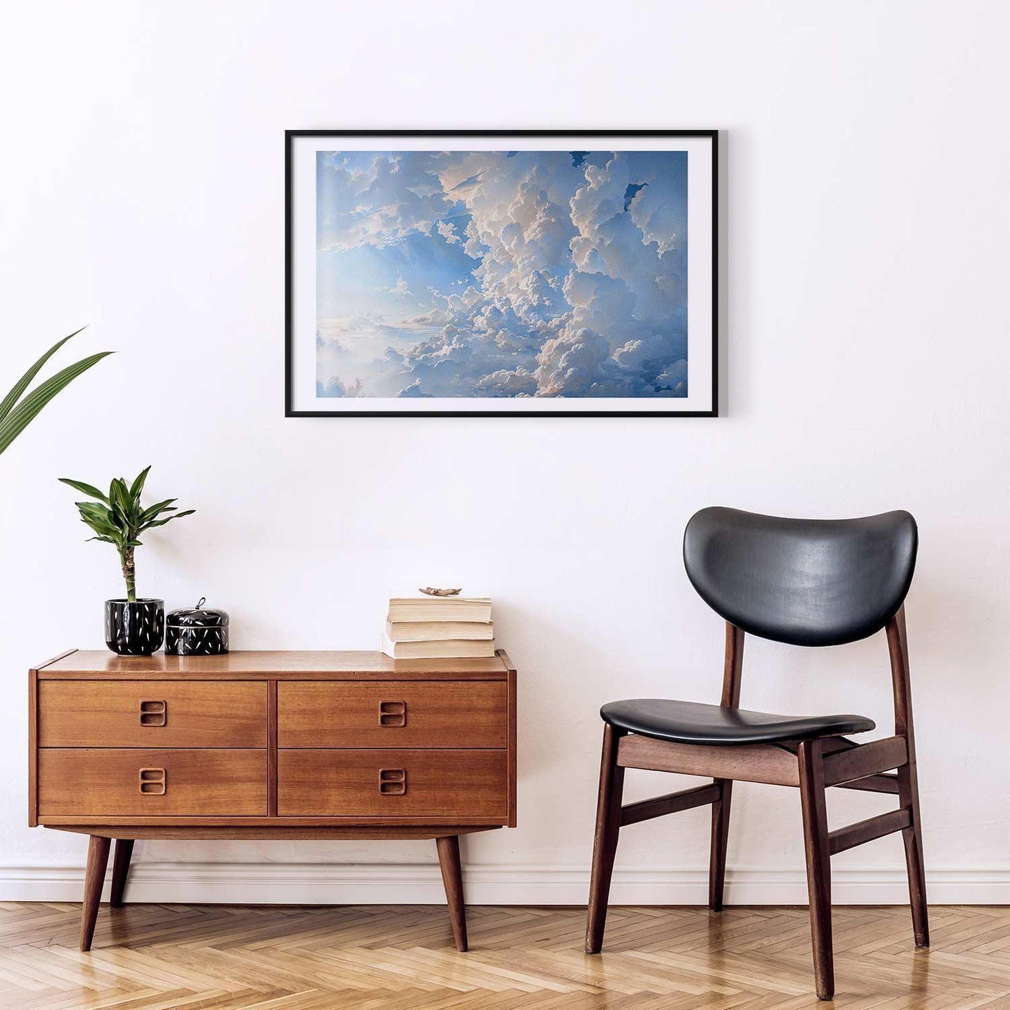 Poster - The Sun Revealing Cloud Secrets: Spectacular Sky Images