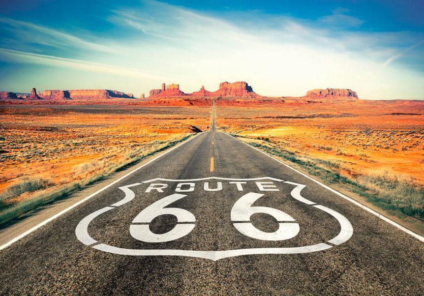 Retro Wanddeko mit Route 66 – USA Feeling für Zuhause

