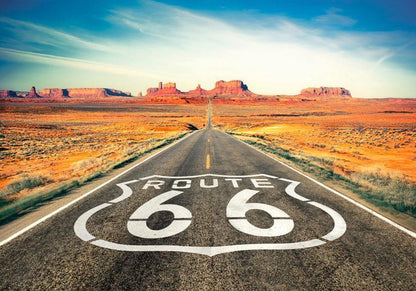 Retro Wanddeko mit Route 66 – USA Feeling für Zuhause

