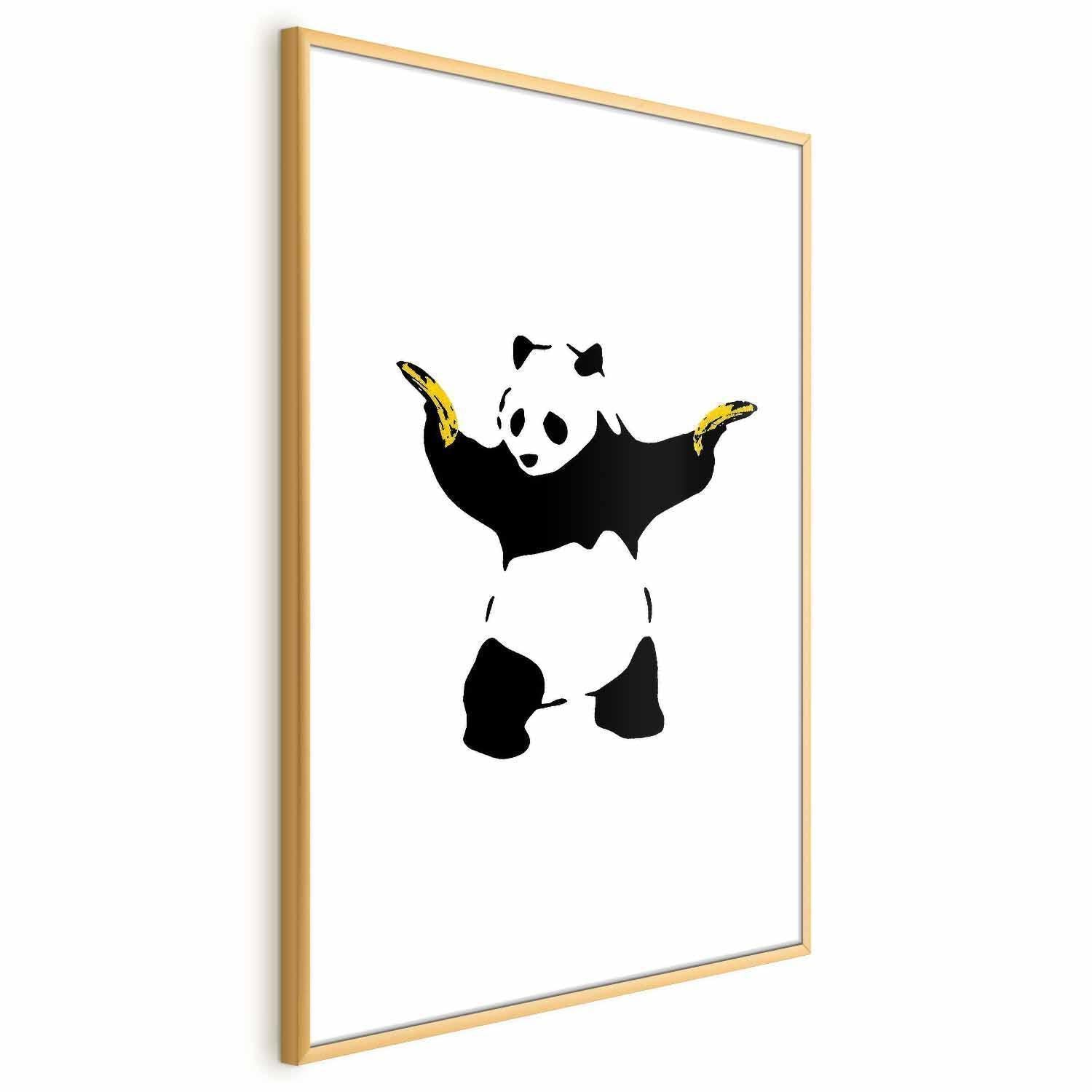 Poster - Panda with Guns Artgeist